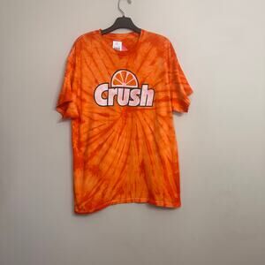 Orange Crush Tie Dye Graphic Tee Large NWT Official Licensed